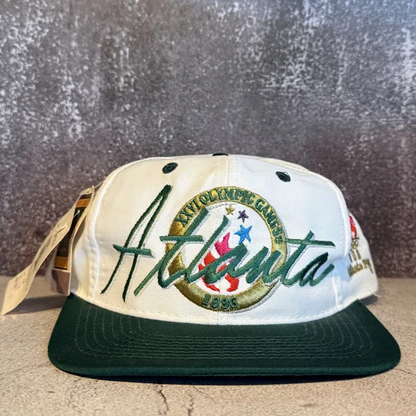 1996 Atlanta Olympics Snapback Hat - Deadstock - NOSTOS Duluth GA