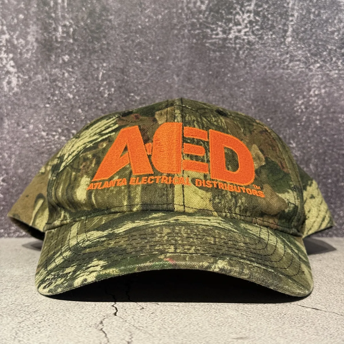 Atlanta Electrical Distributors Camo Cap — Good — NOSTOS Duluth GA