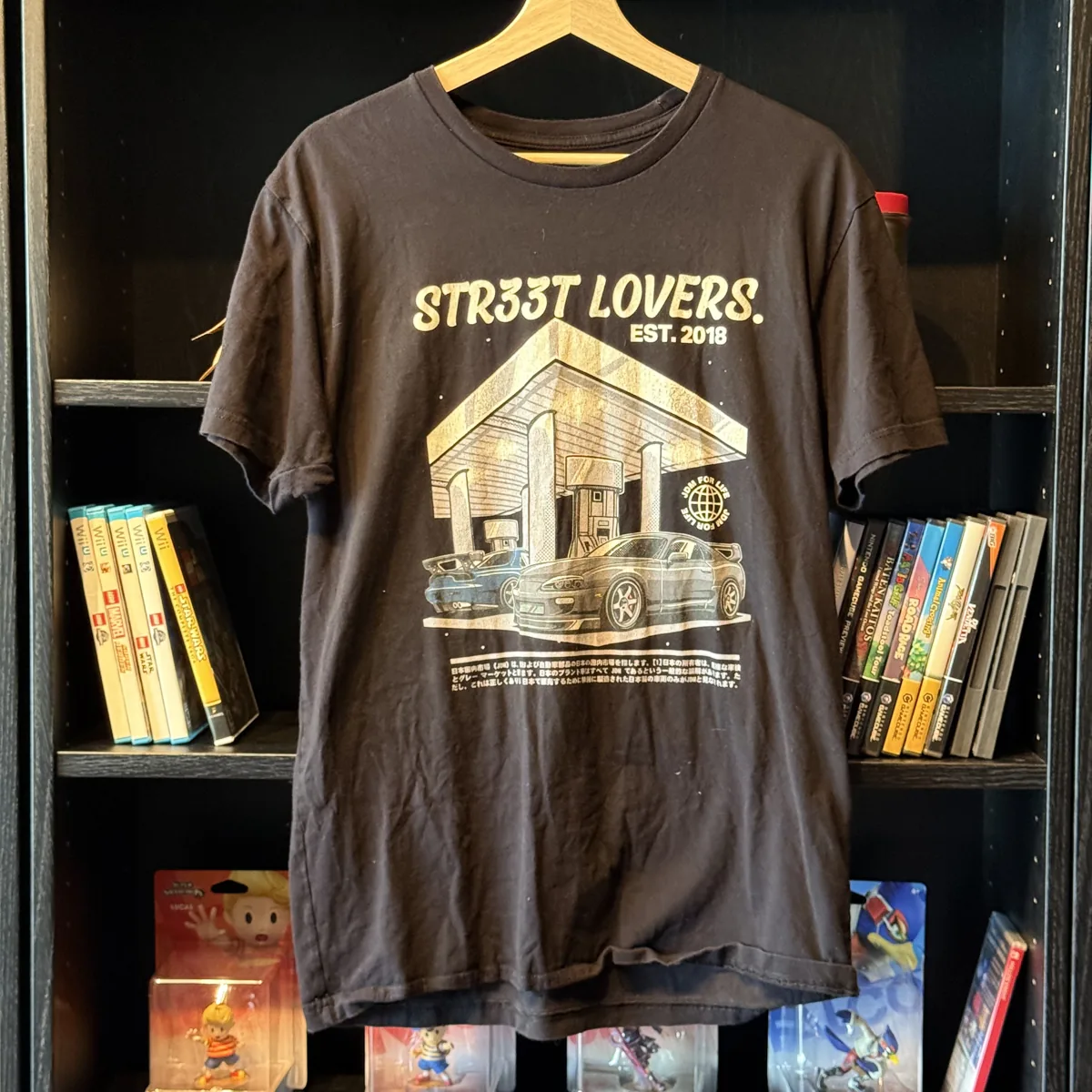 Str33t Lovers Garage Tee — Very Good — NOSTOS Duluth GA