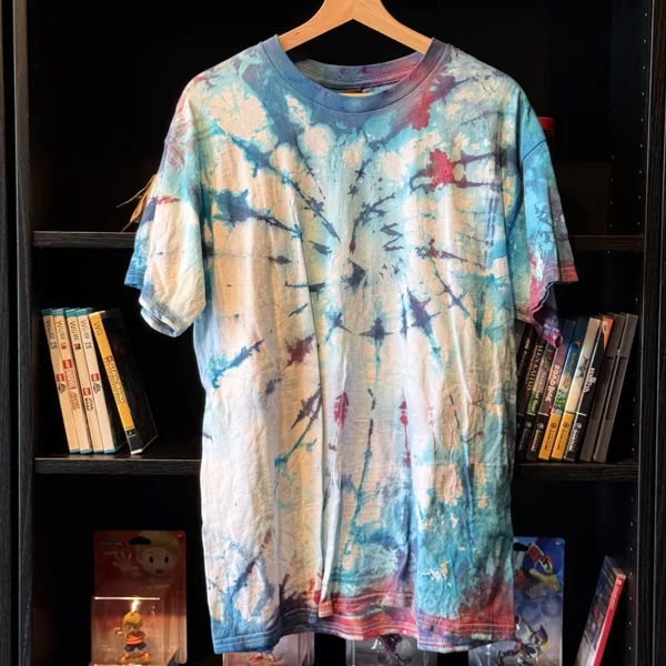 Tie-Dye Tee (Spiral Amber) - Very Good - NOSTOS Duluth GA