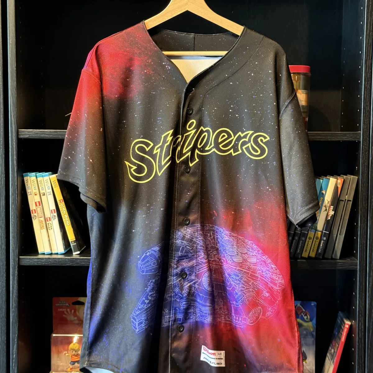 Gwinnett Stripers Star Wars Night Game-Worn Jersey (#51) — Good — NOSTOS Duluth GA