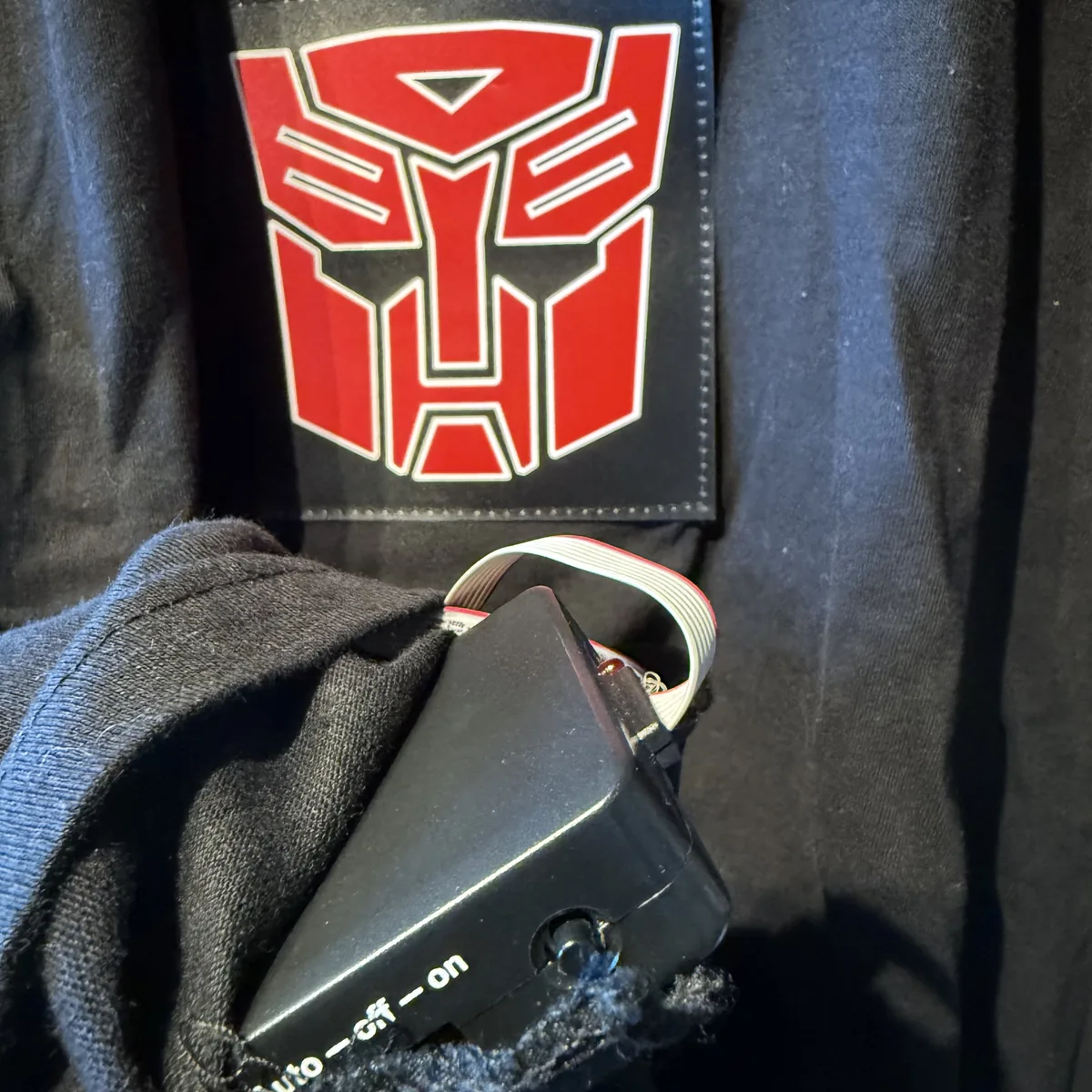 Transformers Autobot Light-Up Pocket Tee - Good - NOSTOS Duluth GA - view 2
