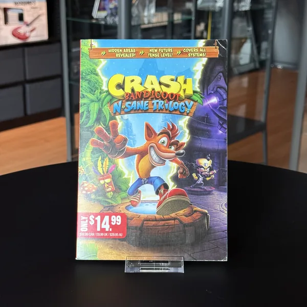 Crash Bandicoot N. Sane Trilogy Official Game Guide - Good - NOSTOS Duluth GA