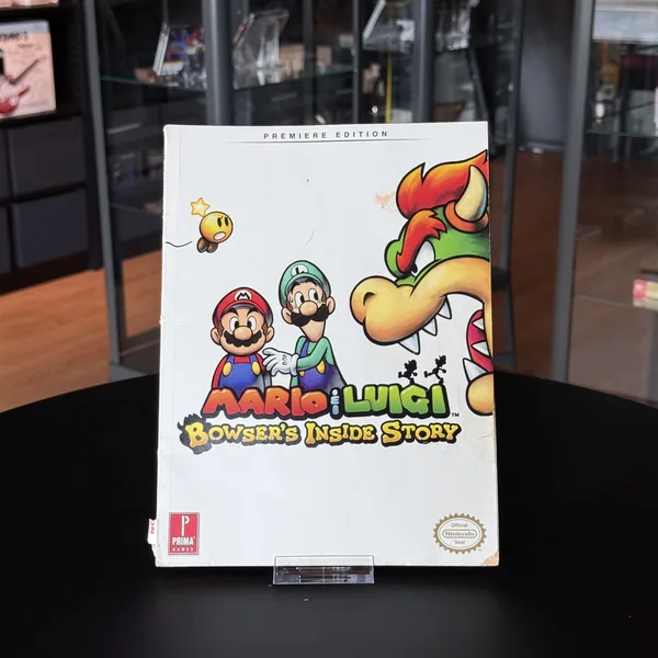 Mario & Luigi: Bowser's Inside Story Official Game Guide - Good - NOSTOS Duluth GA