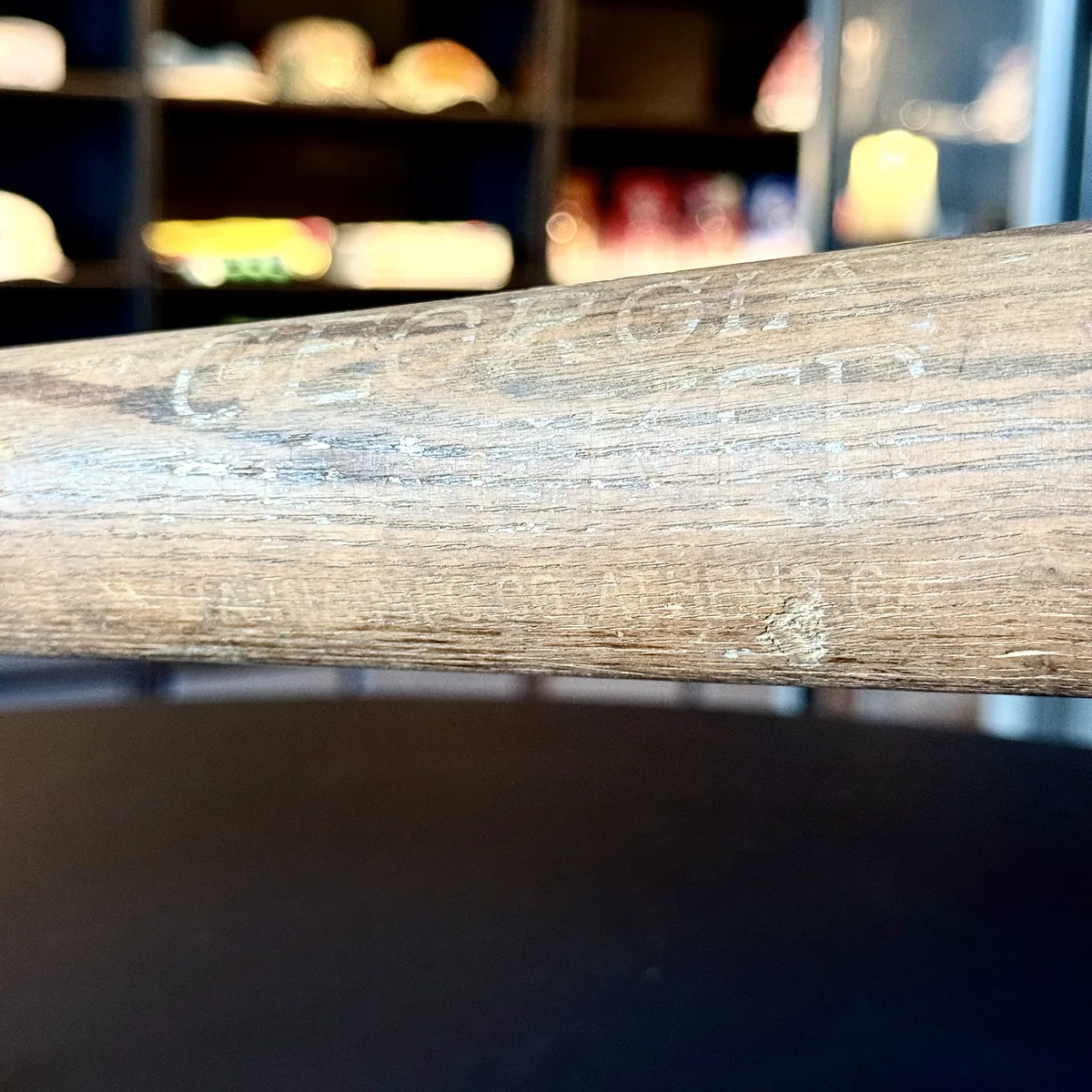 Georgia Cracker No. 35 Baseball Bat (Hanna Mfg. Co., c. 1930s) — view 2