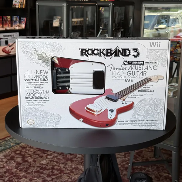 Rock Band 3 Fender Mustang Pro-Guitar Controller - New (Sealed) - NOSTOS Duluth GA