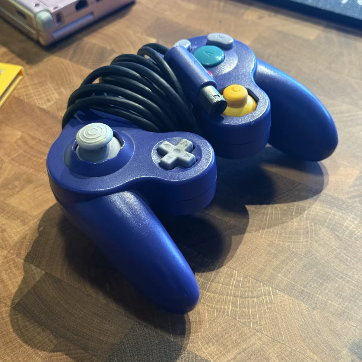 GameCube Controller (Indigo) - Nintendo GameCube - Good - NOSTOS Duluth GA