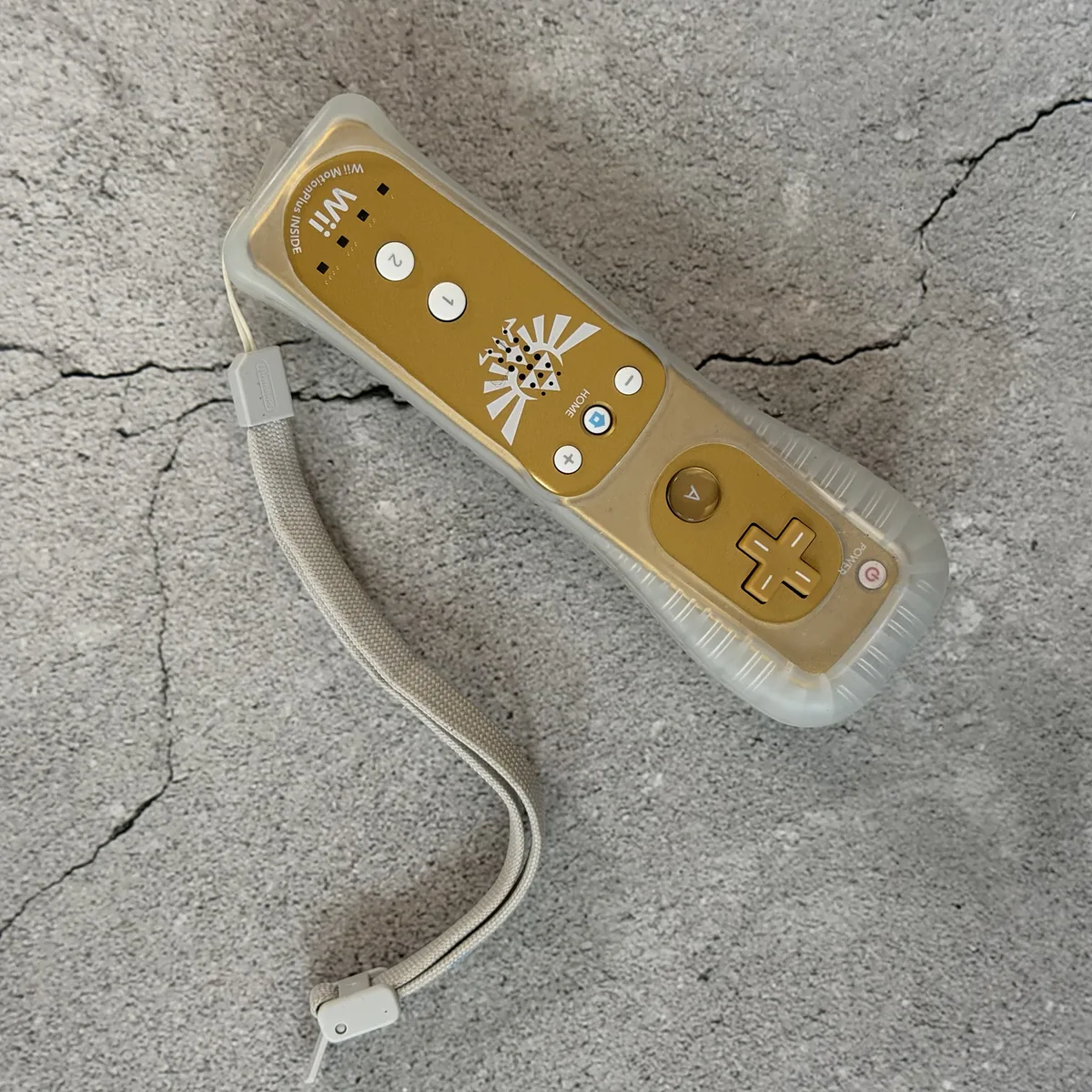 Skyward Sword Gold Wii Remote Plus - Nintendo Wii - Loose - NOSTOS Duluth GA