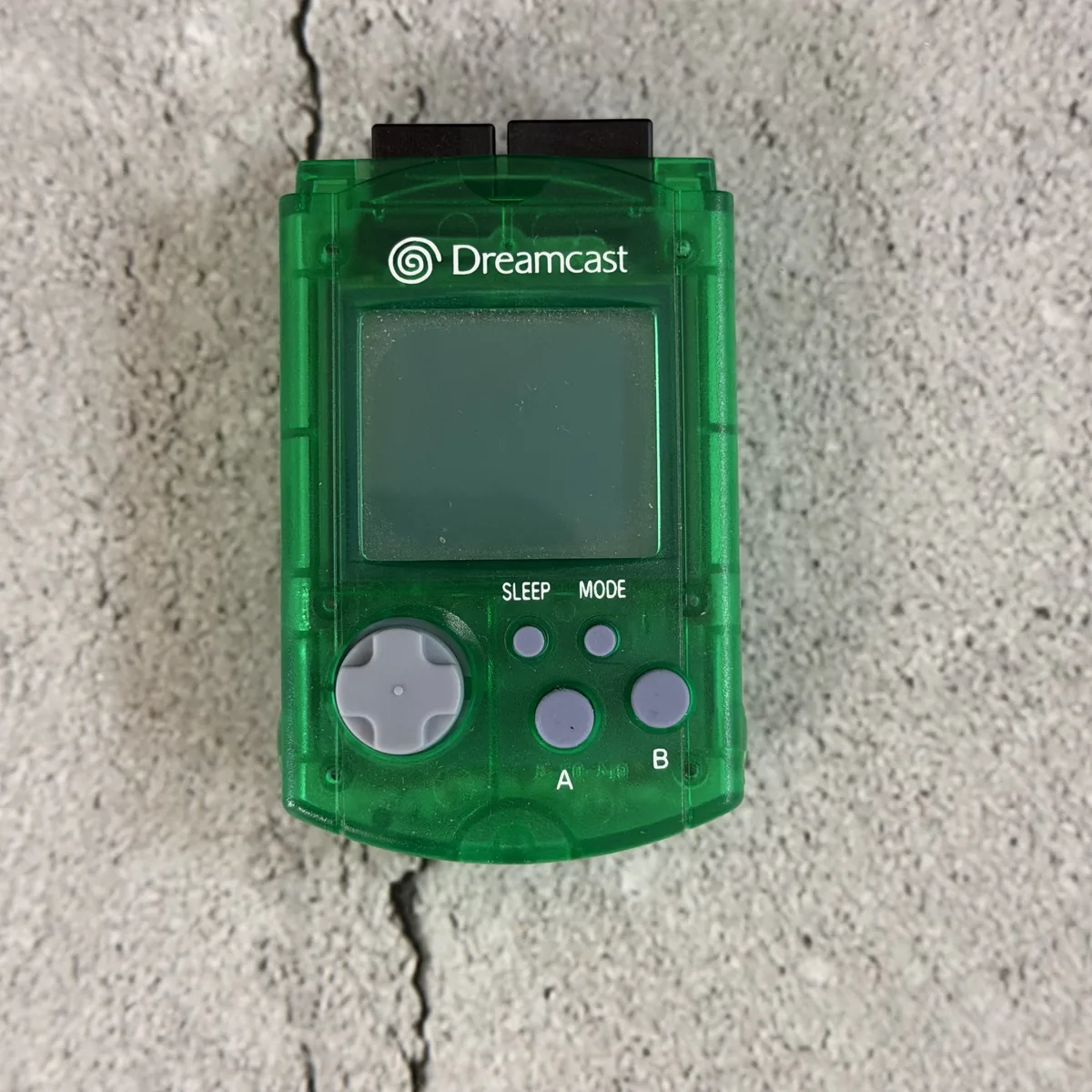Dreamcast Visual Memory Unit (Green) - Sega Dreamcast - Loose - NOSTOS Duluth GA