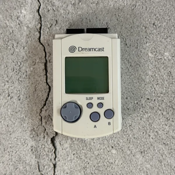 Dreamcast Visual Memory Unit (White) - Sega Dreamcast - Loose - NOSTOS Duluth GA