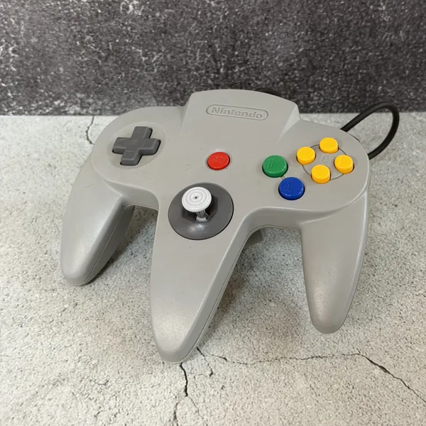 Nintendo 64 Controller (Grey) - Nintendo 64 (N64) - Loose - NOSTOS Duluth GA