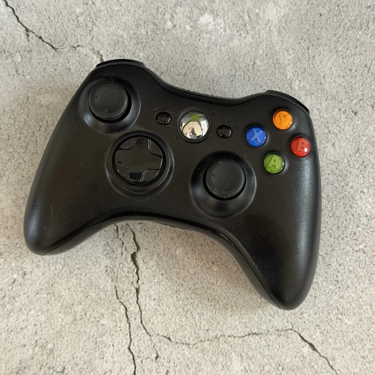 Xbox 360 Wireless Controller (Black) - Xbox 360 - Loose - NOSTOS Duluth GA