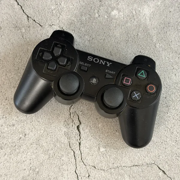 DualShock 3 Controller Black - PlayStation 3 - Loose - NOSTOS Duluth GA