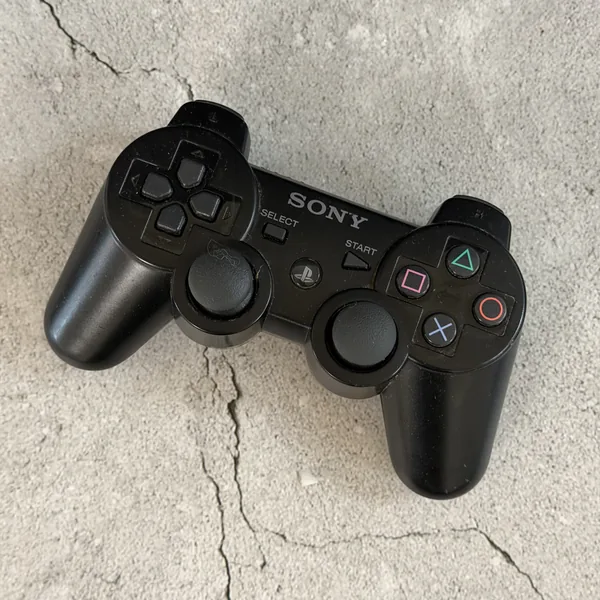 DualShock 3 Controller Black - PlayStation 3 - Loose - NOSTOS Duluth GA