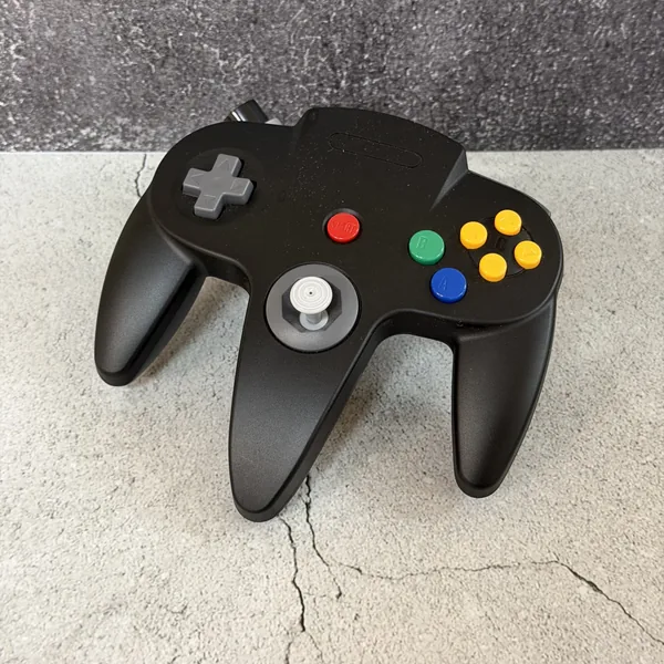 Nintendo 64 Controller (Black) - Nintendo 64 (N64) - Loose - NOSTOS Duluth GA