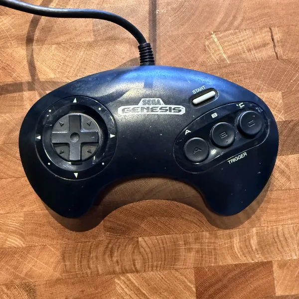 Sega Genesis 3-Button Controller - Sega Genesis - Loose - NOSTOS Duluth GA
