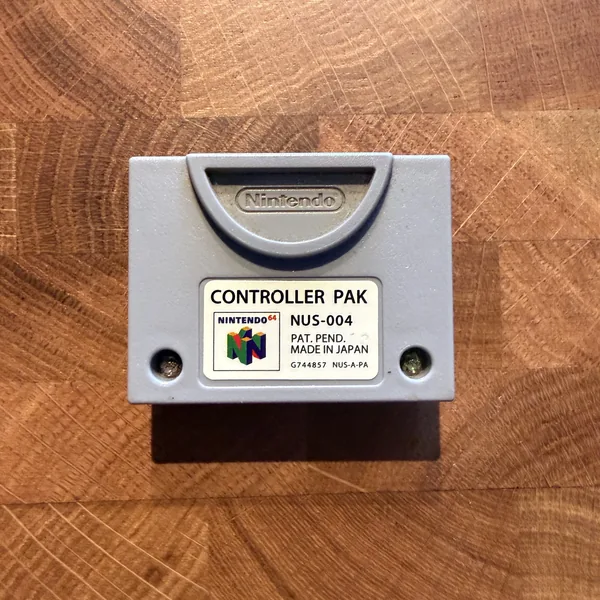 Nintendo 64 Controller Pak (NUS-004) - Nintendo 64 (N64) - Loose - NOSTOS Duluth GA