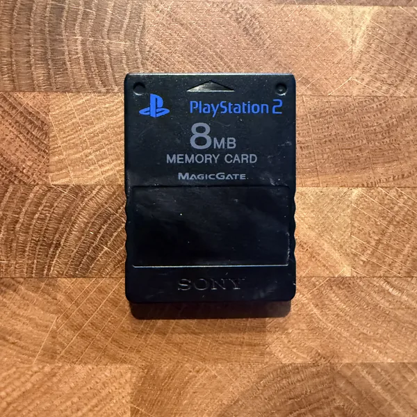 PlayStation 2 Memory Card (8MB) - PlayStation 2 (PS2) - Loose - NOSTOS Duluth GA