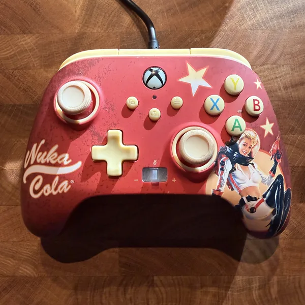 PowerA Enhanced Wired Controller (Fallout Nuka-Cola Limited Edition) - Xbox Series X|S - Loose - NOSTOS Duluth GA