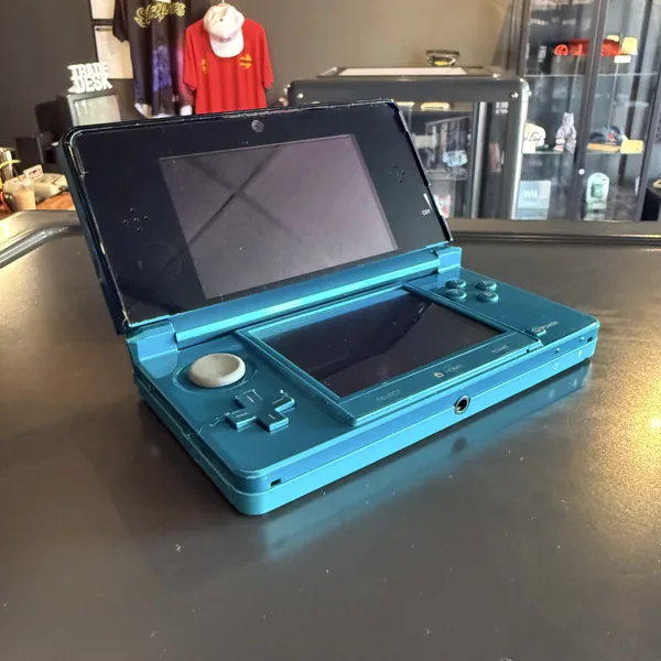 Nintendo 3DS Aqua Blue - Nintendo 3DS - Loose - NOSTOS Duluth GA