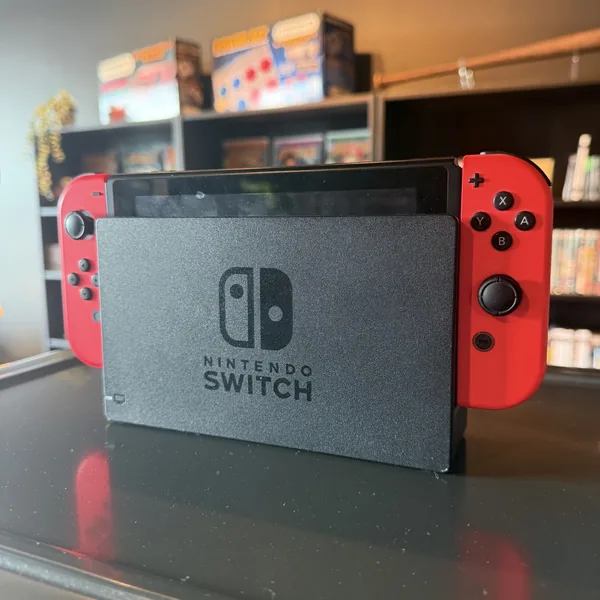 Nintendo Switch Console with Red Joy-Con - Nintendo Switch - Loose - NOSTOS Duluth GA