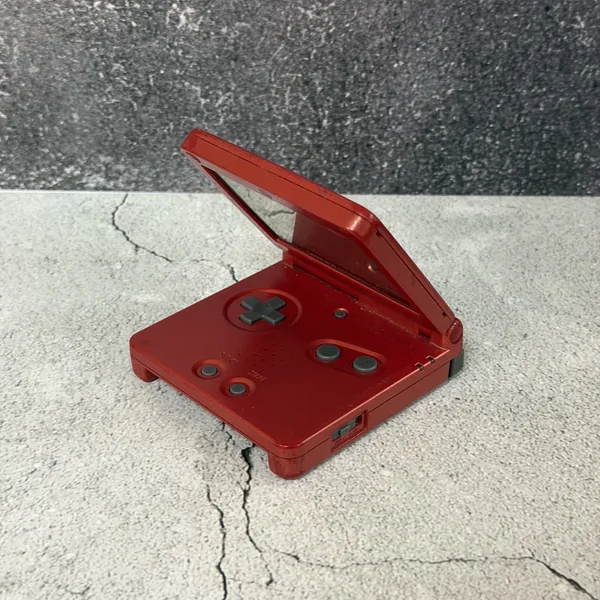 Game Boy Advance SP (Red, AGS-001) - Game Boy Advance - Hardware Only - NOSTOS Duluth GA