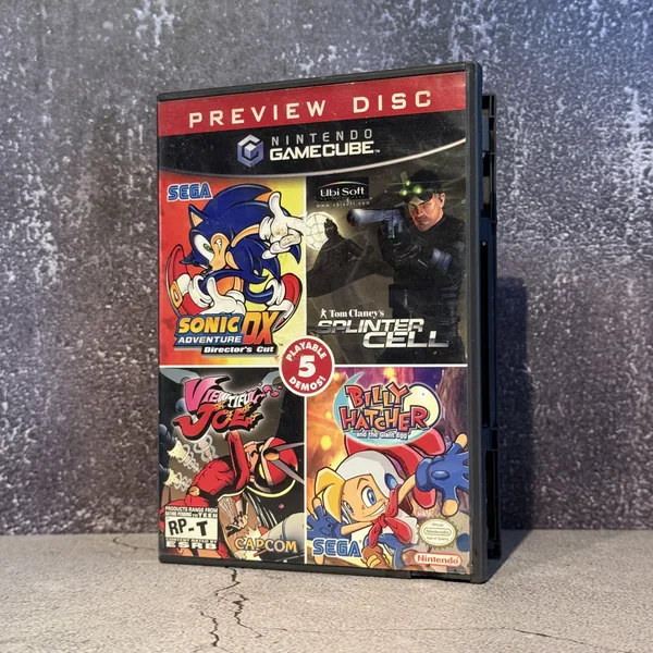 Nintendo GameCube Preview Disc - CIB (Complete In Box) - NOSTOS Duluth GA