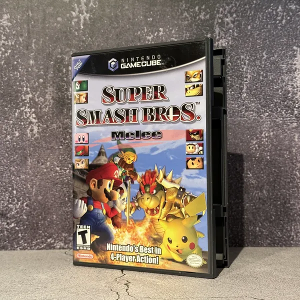 Super Smash Bros. Melee - CIB (Complete In Box) - NOSTOS Duluth GA
