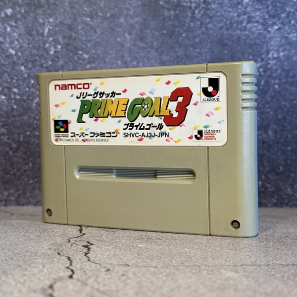 J.League Soccer Prime Goal 3 (Japanese, Super Famicom) - Loose - NOSTOS Duluth GA