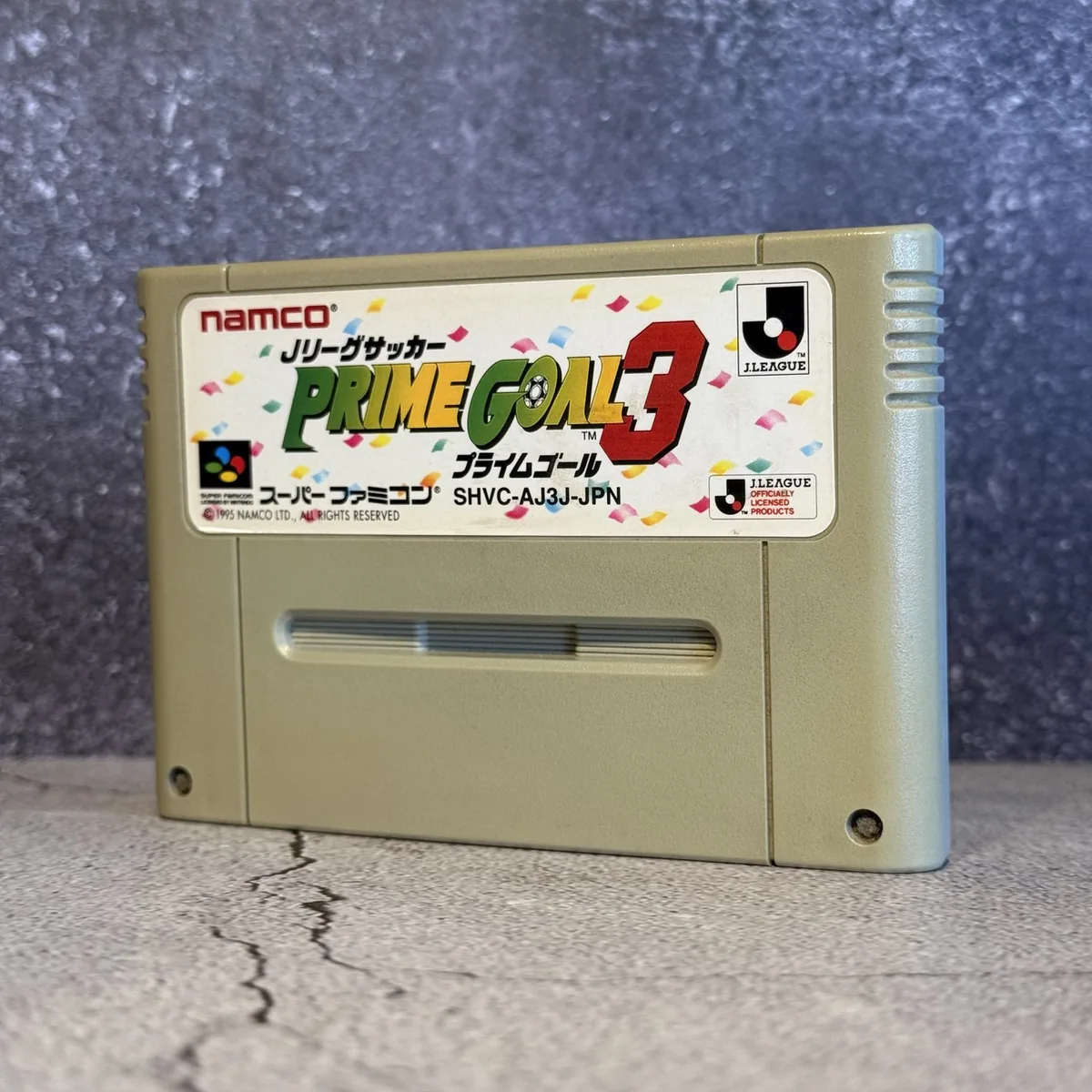 J.League Soccer Prime Goal 3 (Japanese, Super Famicom) — Loose — NOSTOS Duluth GA