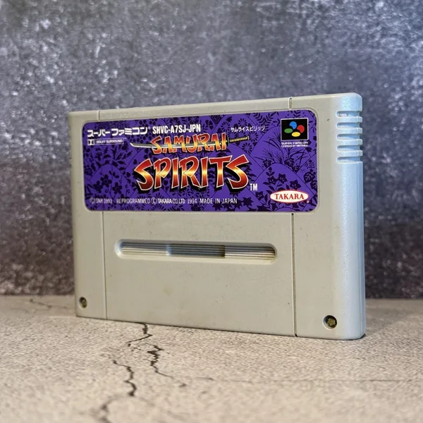 Samurai Spirits / Samurai Shodown (Japanese, Super Famicom) - Loose - NOSTOS Duluth GA