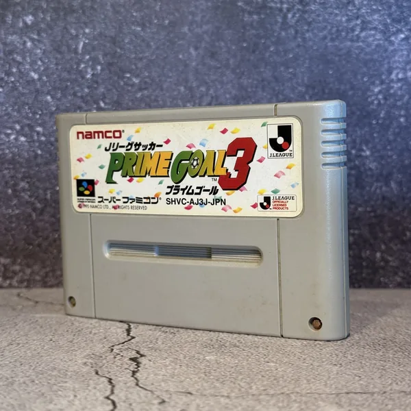J.League Soccer Prime Goal 3 (Japanese, Super Famicom) - Loose - NOSTOS Duluth GA