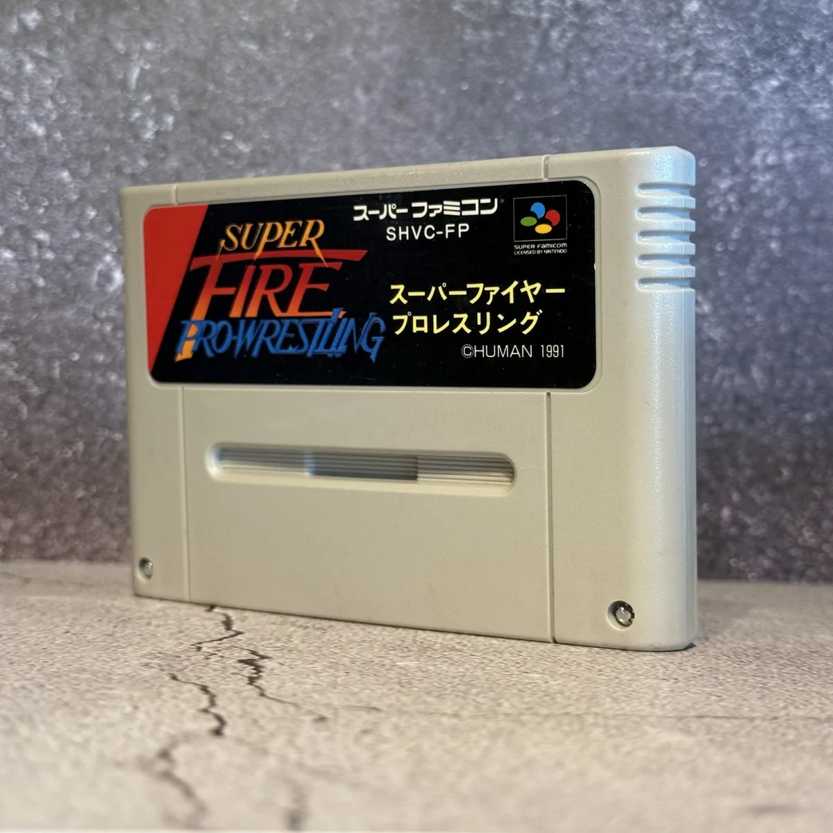 Super Fire Pro Wrestling (Japanese, Super Famicom) — Loose — NOSTOS Duluth GA