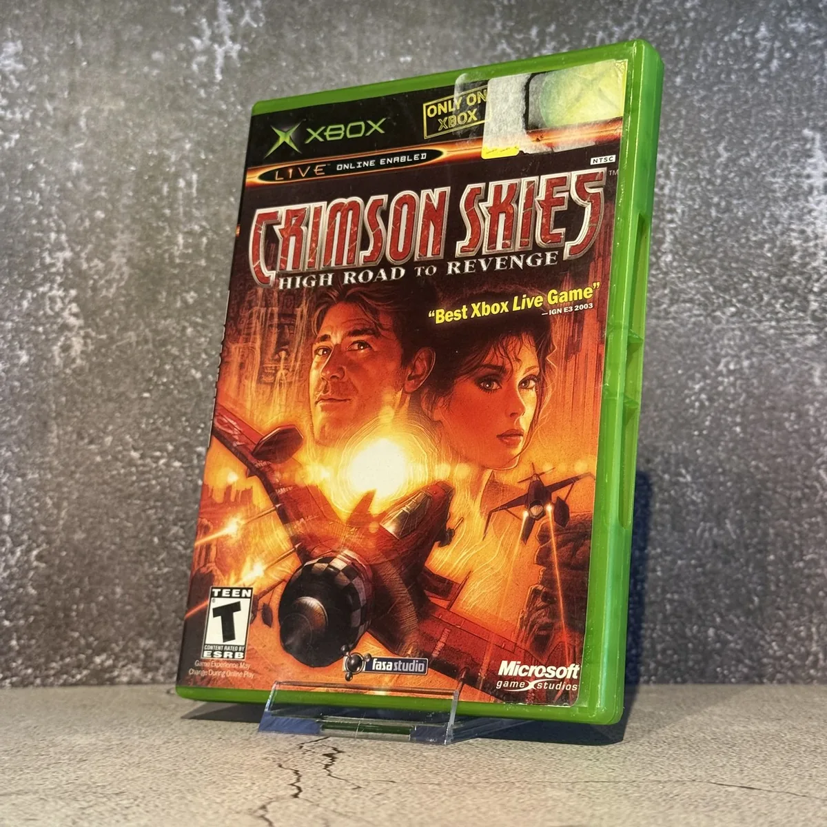 Crimson Skies: High Road to Revenge — CIB (Complete In Box) — NOSTOS Duluth GA