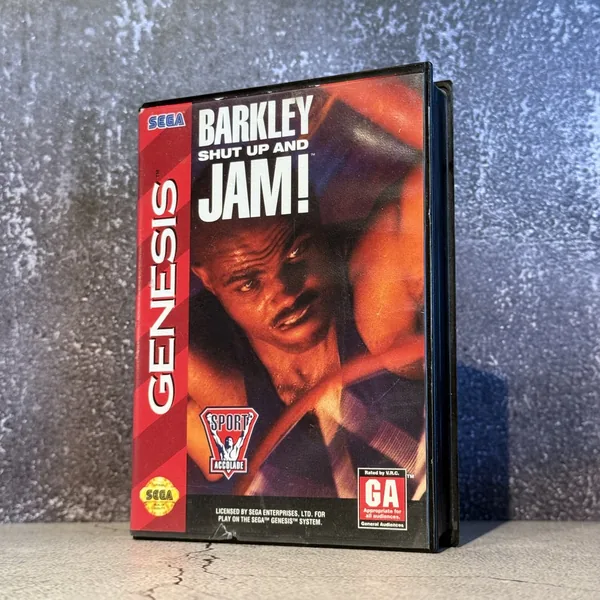 Barkley Shut Up and Jam! - CIB (Complete In Box) - NOSTOS Duluth GA