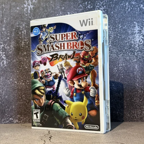Super Smash Bros. Brawl - CIB (Complete In Box) - NOSTOS Duluth GA