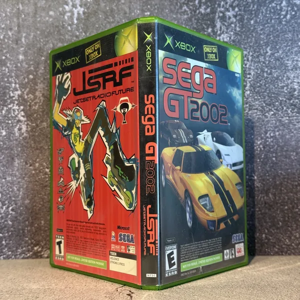 Jet Set Radio Future / Sega GT 2002 - CIB (Complete In Box) - NOSTOS Duluth GA