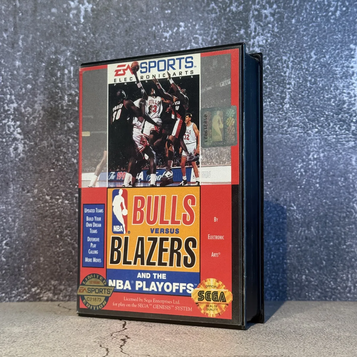 Bulls versus Blazers and the NBA Playoffs — Incomplete (No Manual) — NOSTOS Duluth GA