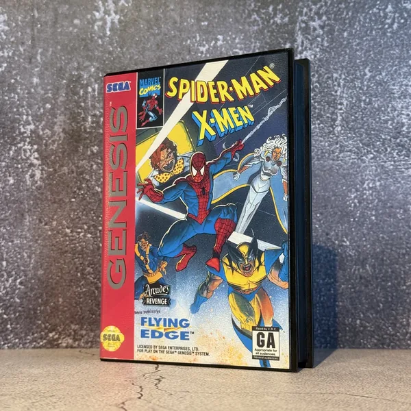 Spider-Man and X-Men: Arcade's Revenge - Incomplete (No Manual) - NOSTOS Duluth GA