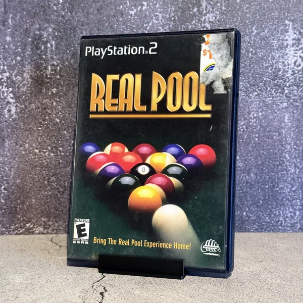 Real Pool - PlayStation 2 (PS2) - CIB (Complete In Box) - NOSTOS Duluth GA