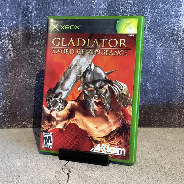 Gladiator: Sword of Vengeance - Xbox - CIB (Complete In Box) - NOSTOS Duluth GA