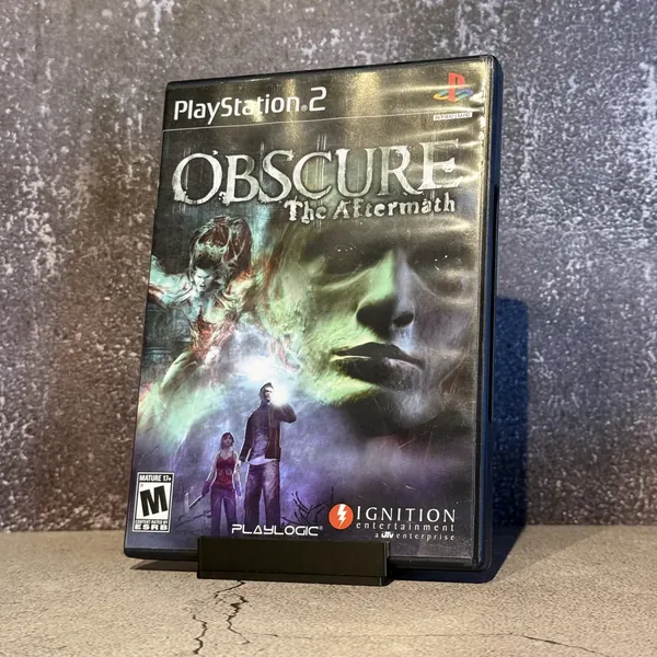 ObsCure: The Aftermath - PlayStation 2 (PS2) - CIB (Complete In Box) - NOSTOS Duluth GA