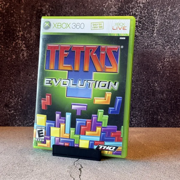 Tetris Evolution - Xbox 360 - CIB (Complete In Box) - NOSTOS Duluth GA