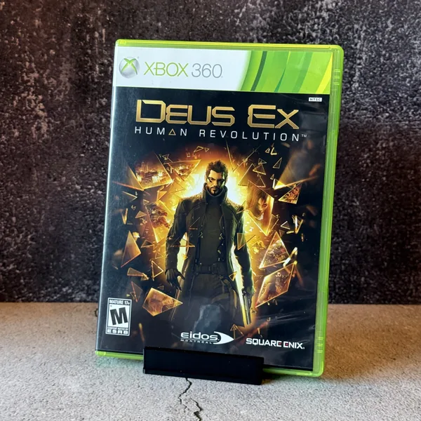 Deus Ex: Human Revolution - Xbox 360 - CIB (Complete In Box) - NOSTOS Duluth GA