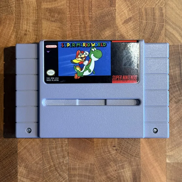 Super Mario World - Super Nintendo Entertainment System (SNES) - Loose - NOSTOS Duluth GA