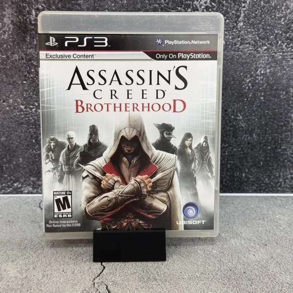 Assassin's Creed: Brotherhood - PlayStation 3 - CIB (Complete In Box) - NOSTOS Duluth GA