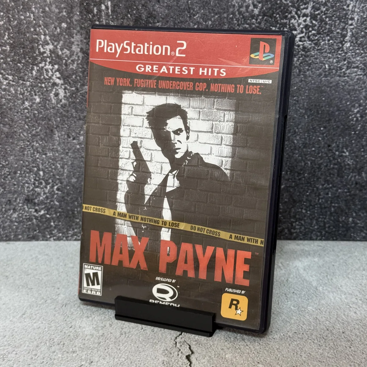 Max Payne [Greatest Hits] - PlayStation 2 (PS2) - CIB (Complete In Box) - NOSTOS Duluth GA