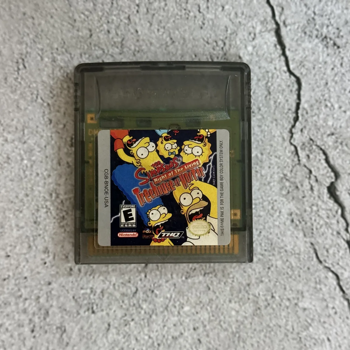 The Simpsons Night of the Living Treehouse of Horror - Game Boy Color - Loose - NOSTOS Duluth GA
