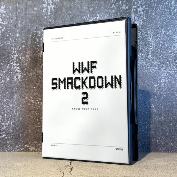 WWF Smackdown 2: Know Your Role - PlayStation 1 (PS1) - Loose - NOSTOS Duluth GA