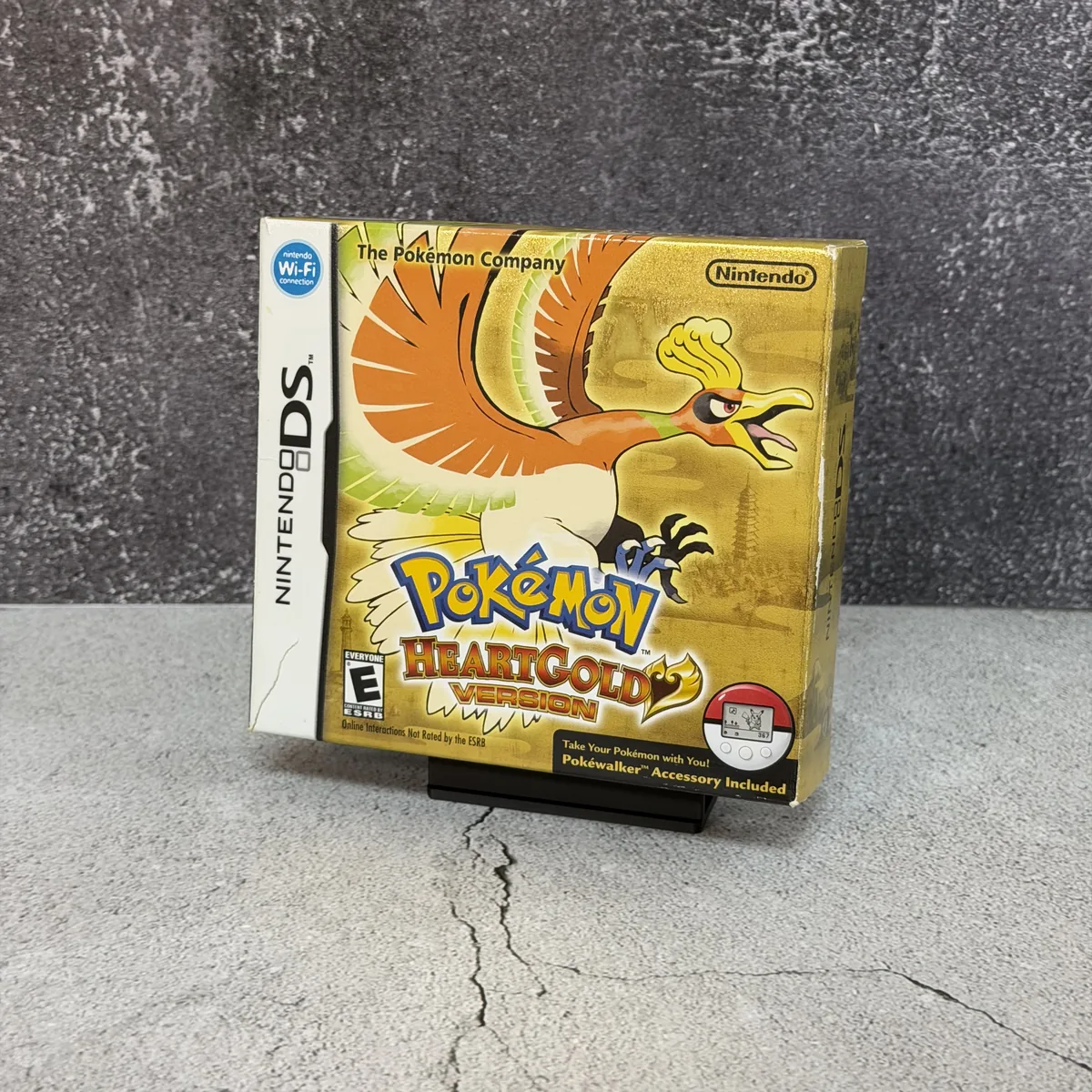 Pokemon HeartGold Version [Pokewalker] - Nintendo DS - CIB (Complete In Box) - NOSTOS Duluth GA